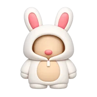 Bunny Costume 3D icon