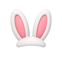 Bunny Ears 3D icon