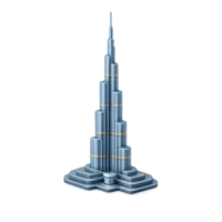 Burj Khalifa 3D icon