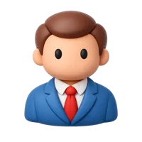 Businessman 3D icon