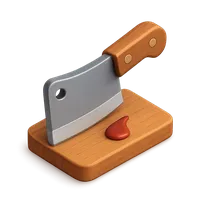 Butcher's Cleaver 3D icon