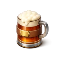 Butterbeer 3D icon