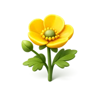 Buttercup 3D icon
