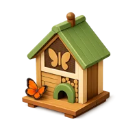 Butterfly House 3D icon