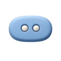 Button 3D icon