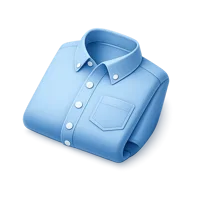 Button-Down Shirt 3D icon