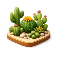 Cactus Garden 3D icon
