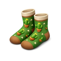 Cactus Socks 3D icon