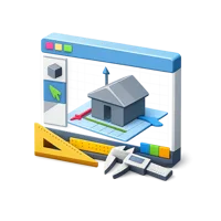 CAD Software 3D icon