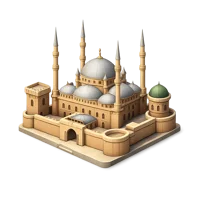 Cairo Citadel 3D icon