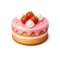 Cake 3D icon