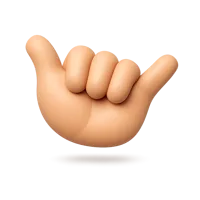 Call Me Hand 3D icon