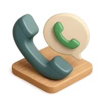 Call 3D icon