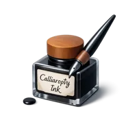 Calligraphy Ink 3D icon