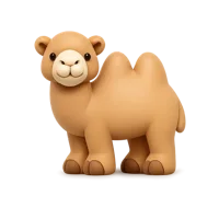 Camel 3D icon