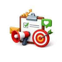 Campaign 3D icon