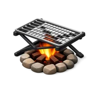 Campfire Grill 3D icon