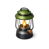 Camping Lantern 3D icon