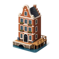 Canal House 3D icon
