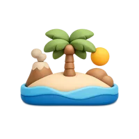 Canary Islands 3D icon