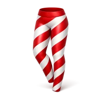 Candy Cane Leggings 3D icon