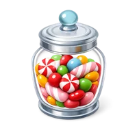 Candy Jar 3D icon