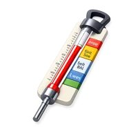 Candy Thermometer 3D icon