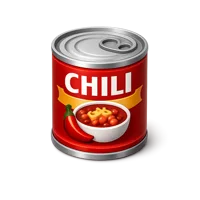Canned Chili 3D icon