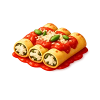 Cannelloni 3D icon