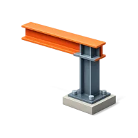 Cantilever 3D icon