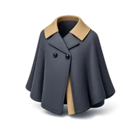 Cape Coat 3D icon