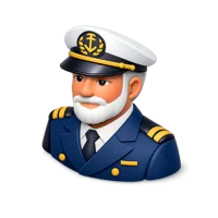 Captain 3D icon