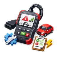 Car Diagnostic Scanner 3D icon