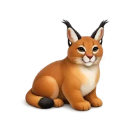 Caracal 3D icon