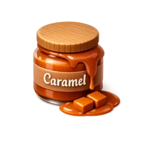 Caramel Sauce 3D icon
