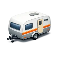 Caravan 3D icon
