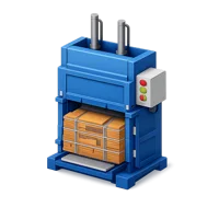 Cardboard Baler 3D icon