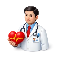 Cardiologist 3D icon