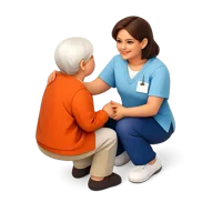 Caregiver 3D icon