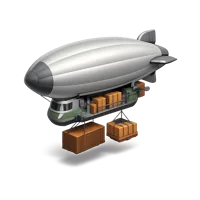 Cargo Airship 3D icon