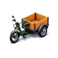 Cargo Tricycle 3D icon