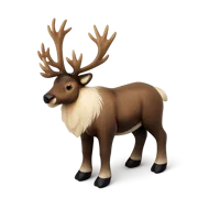 Caribou 3D icon