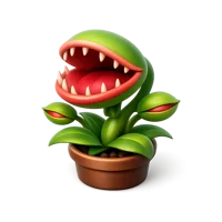 Carnivorous Plant 3D icon