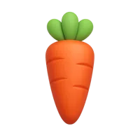 Carrot 3D icon