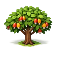 Cashew Tree 3D icon