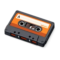 Cassette Tape 3D icon