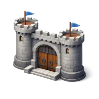 Castle Gate 3D icon