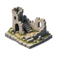Castle Ruins 3D icon