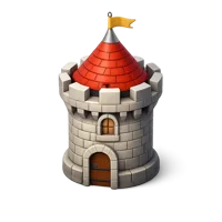 Castle Turret 3D icon