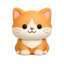 cat 3D icon